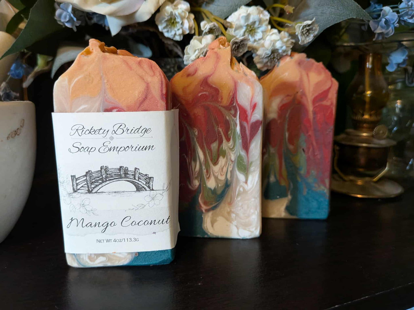 Mango Coconut Handmade Tallow Soap