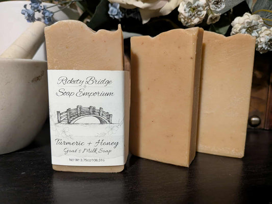 Turmeric + Honey Goat's Milk Tallow Soap