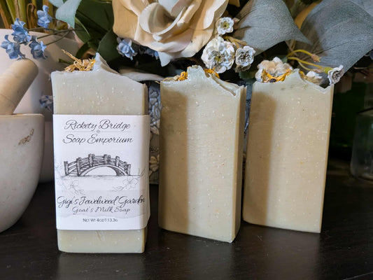 Gigi's Jewelweed Garden Goat's Milk and Tallow Soap