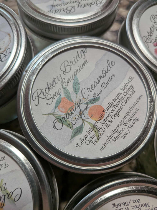 Orange Creamsicle Whipped Tallow Butter