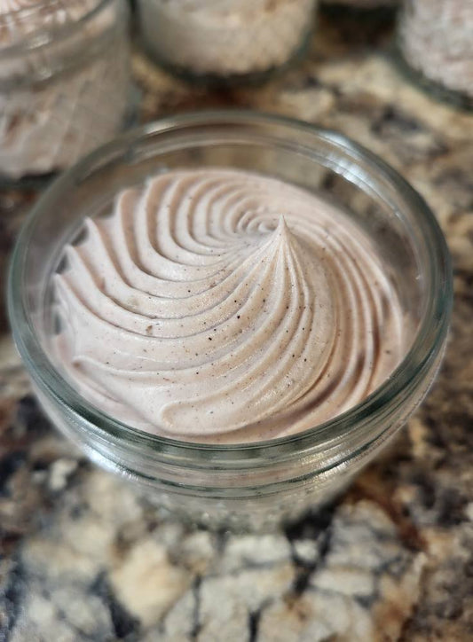 Hibiscus Rose Infused Whipped Tallow Butter