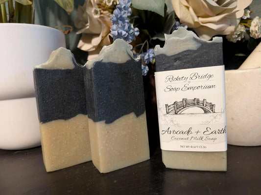 Avocado + Earth Coconut Milk and Tallow Soap