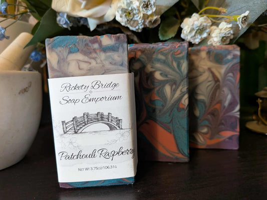 Patchouli Raspberry Handmade Tallow Soap