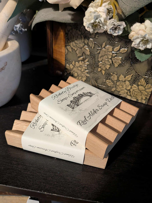 All Natural Red Alder Soap Dish