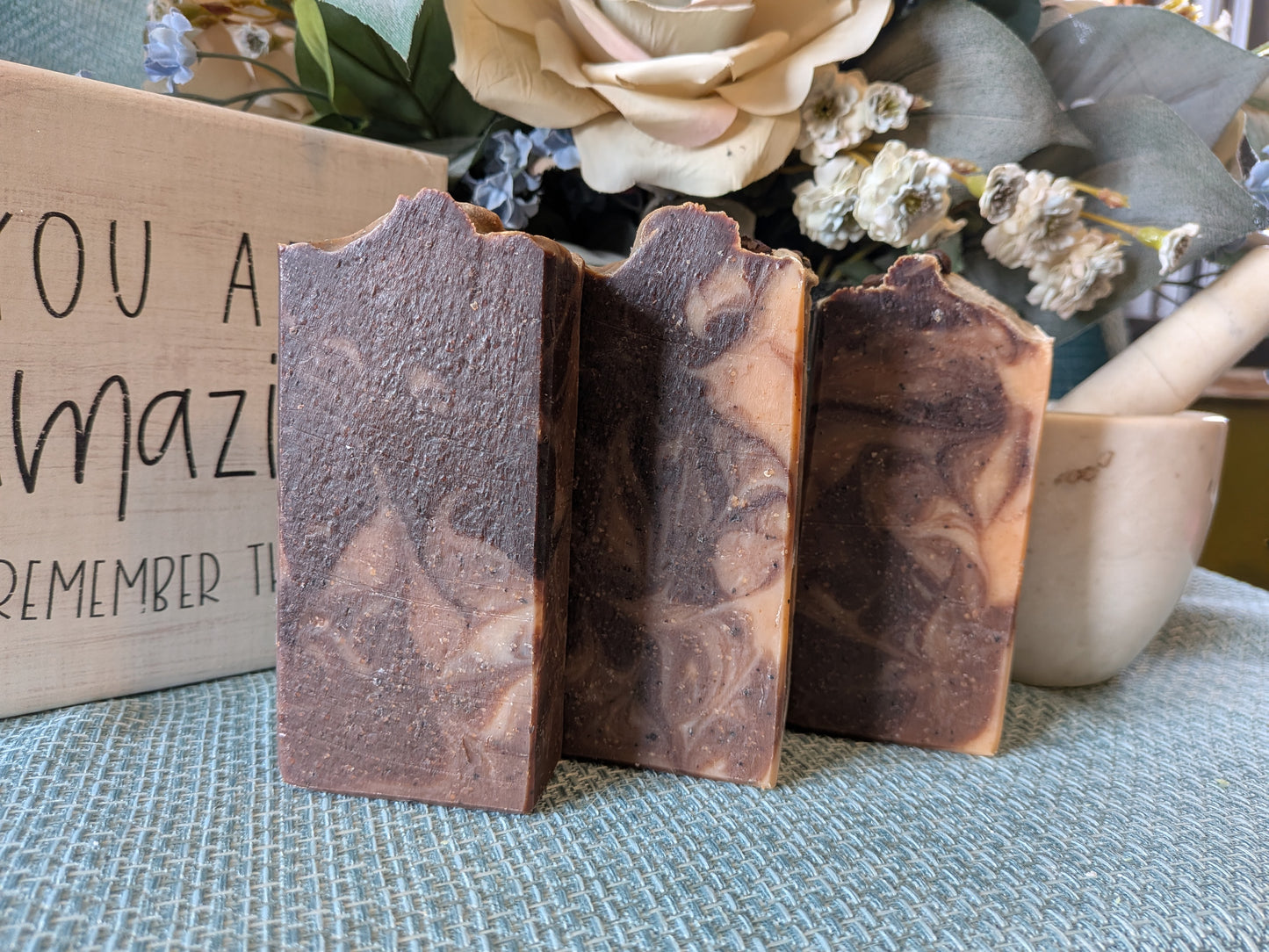 Orange Clove Coffee Handmade Tallow Soap