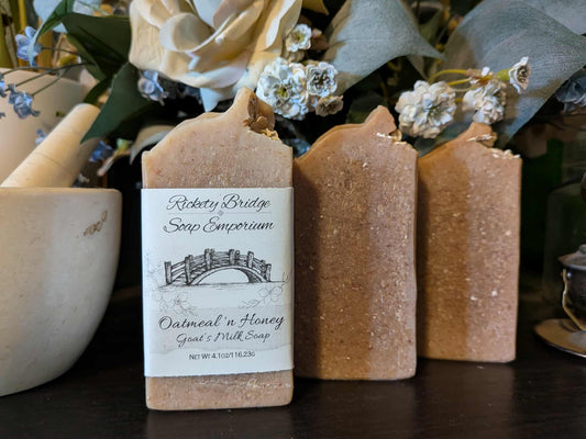 Oatmeal N' Honey Handmade Tallow Soap