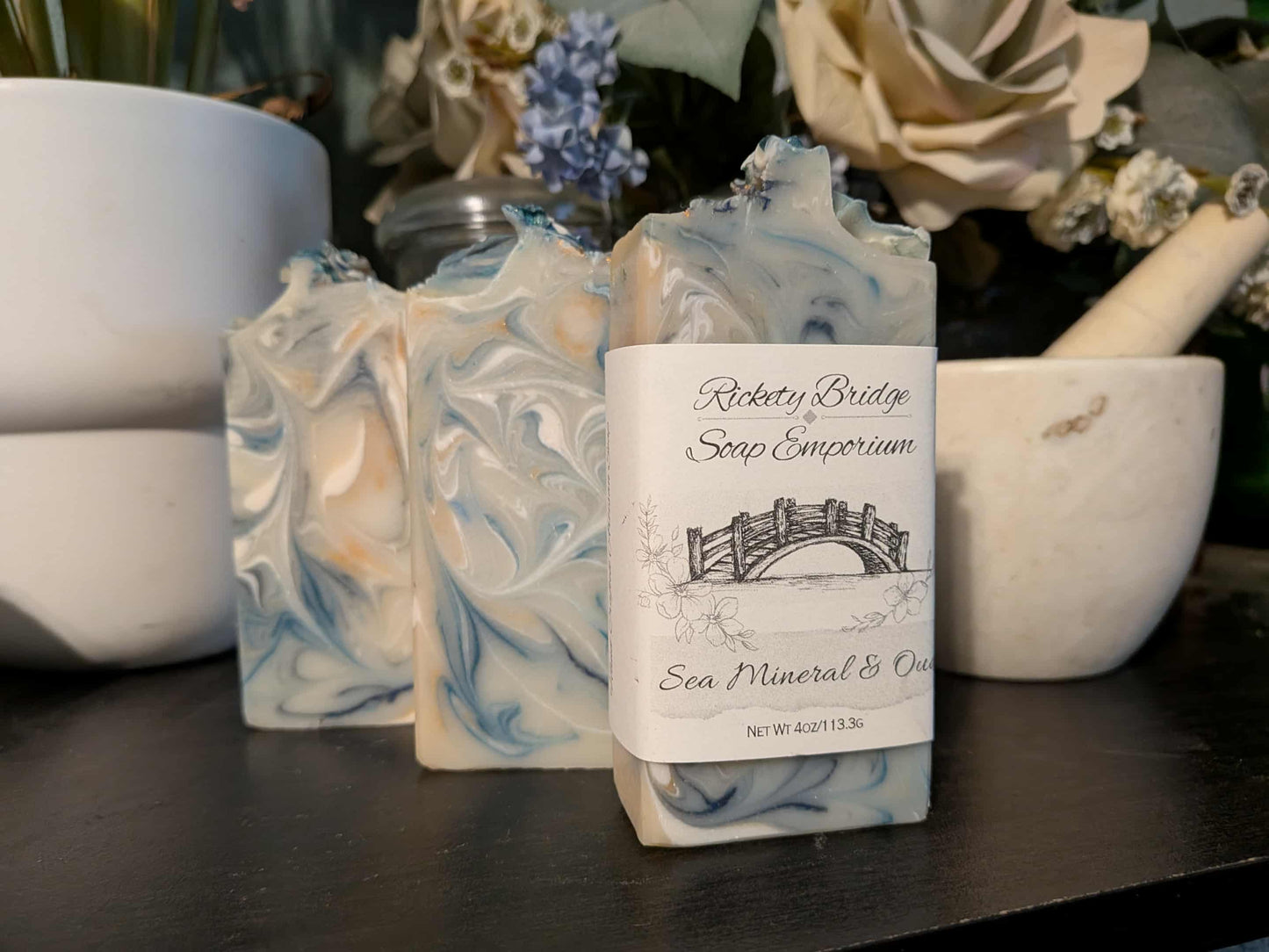 Sea Minerals and Oud Handmade Artisan Soap