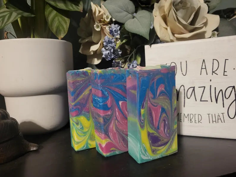 Unicorn Rainbow Handmade Tallow Soap