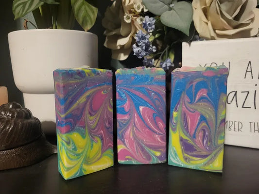Unicorn Rainbow Handmade Tallow Soap