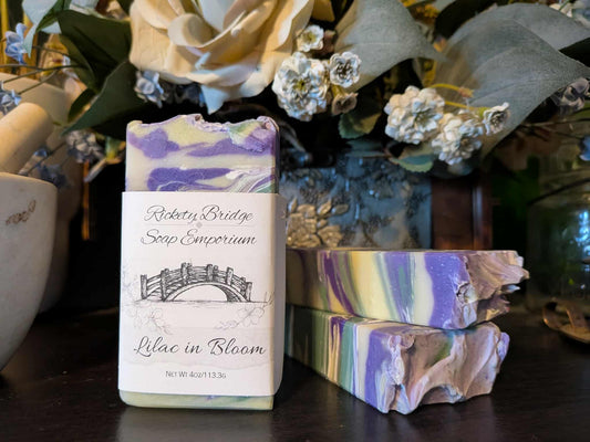 Lilac in Bloom Double Butter Handmade Artisan Soap