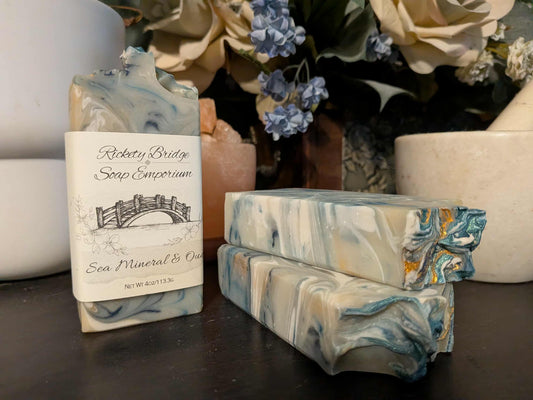 Sea Minerals and Oud Handmade Artisan Soap