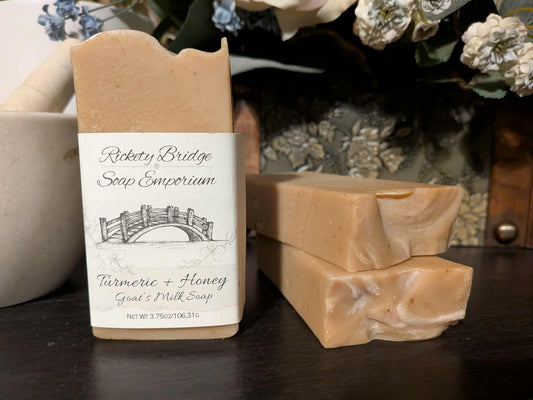 Turmeric + Honey Goat's Milk Tallow Soap