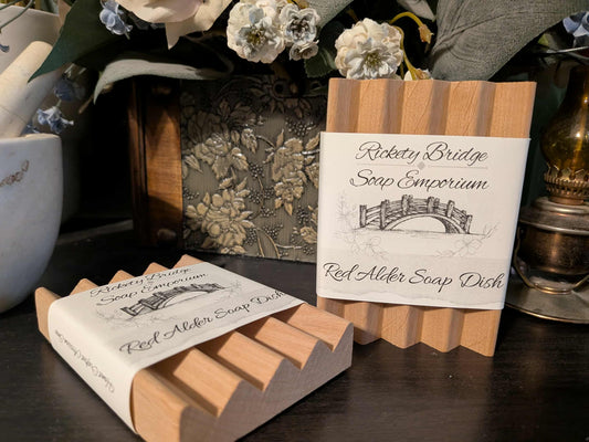 All Natural Red Alder Soap Dish