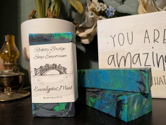 Eucalyptus Mint Handmade Tallow Soap