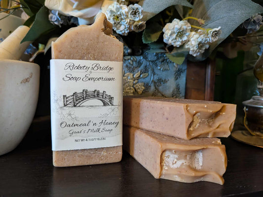 Oatmeal N' Honey Handmade Tallow Soap