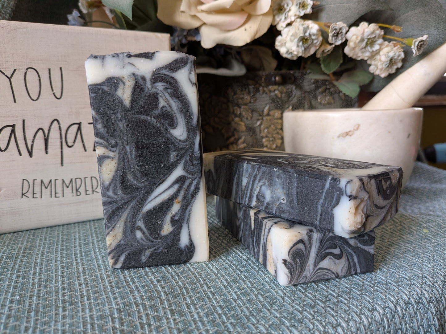 Spearmint Tea Tree Lime Handmade Tallow Soap