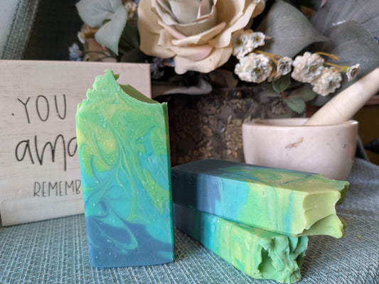 Lemongrass Green Tea Handmade Soap