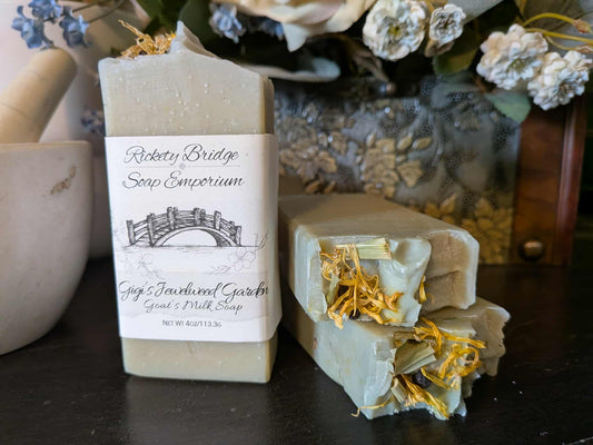 Gigi's Jewelweed Garden Goat's Milk and Tallow Soap
