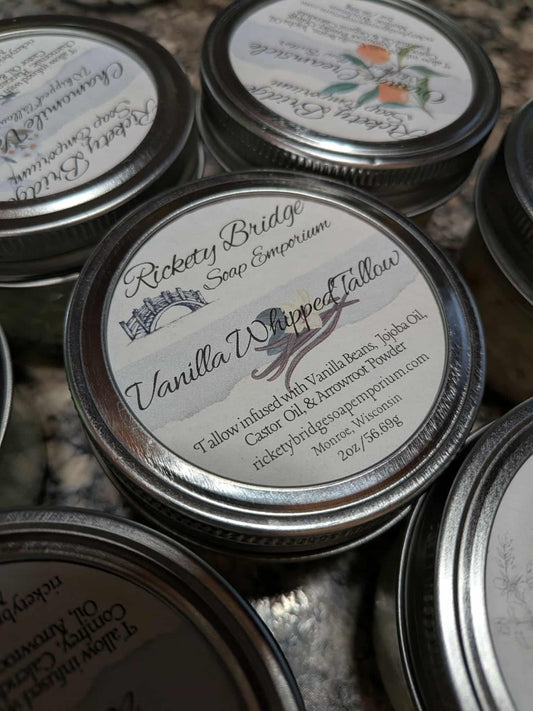 Peppermint Vanilla Whipped Tallow Butter