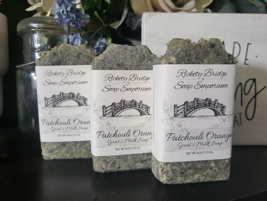 Patchouli Orange Goat's Milk Soap
