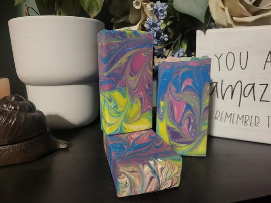 Unicorn Rainbow Handmade Tallow Soap