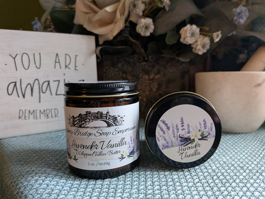 Organic Lavender and Vanilla Bean Infused Whipped Tallow Butter